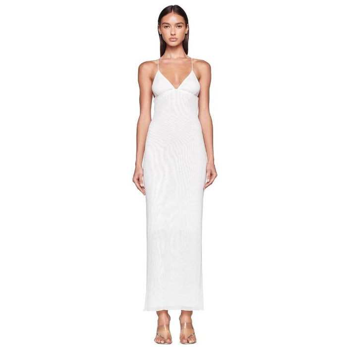Aesthetic Ribbed Gown
