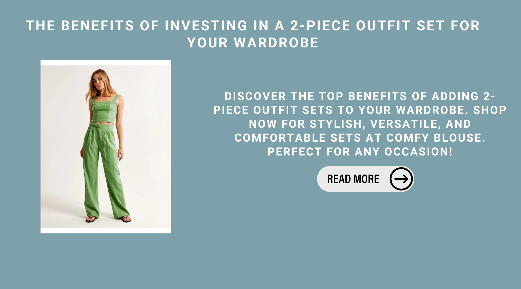 The Benefits Of Investing In A 2-Piece Outfit Set For Your Wardrobe