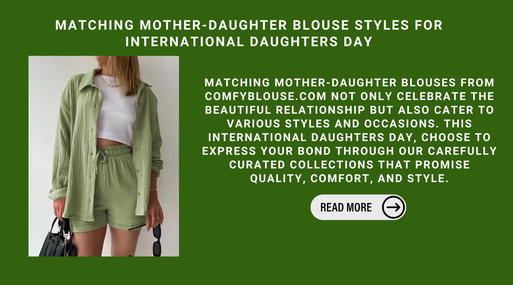 Matching Mother-Daughter Blouse Styles For International Daughters Day