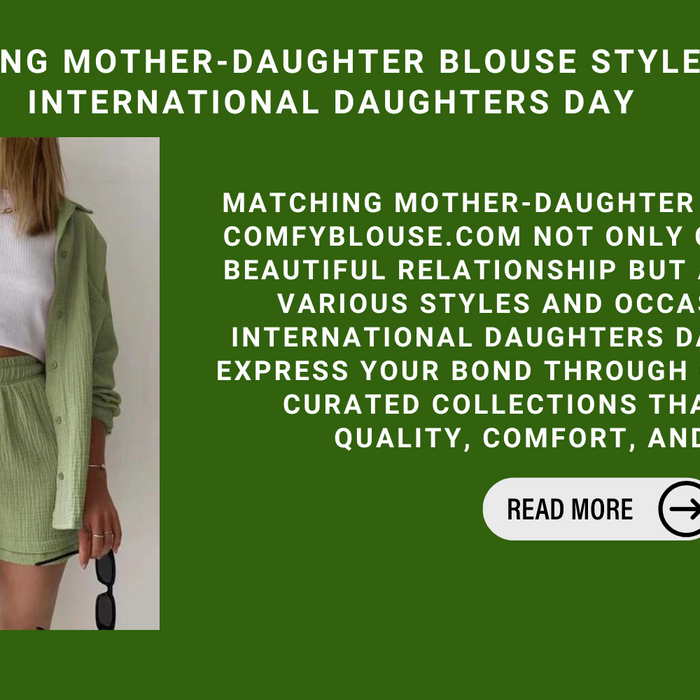 Matching Mother-Daughter Blouse Styles For International Daughters Day