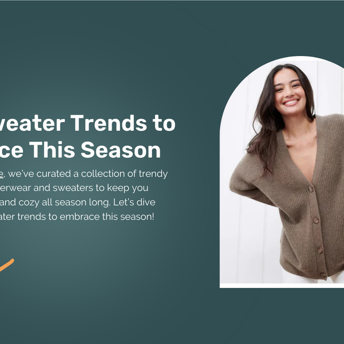 Top Sweater Trends to Embrace This Season