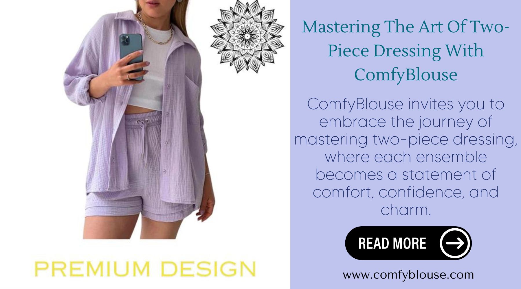 Mastering The Art Of Two-Piece Dressing With ComfyBlouse