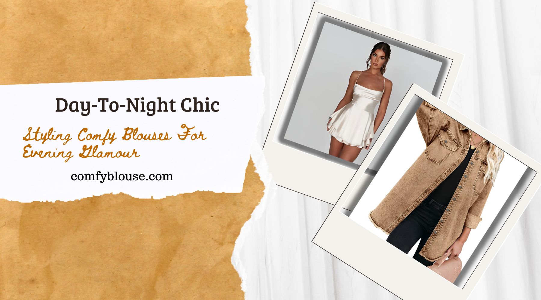Day-To-Night Chic: Styling Comfy Blouses For Evening Glamour