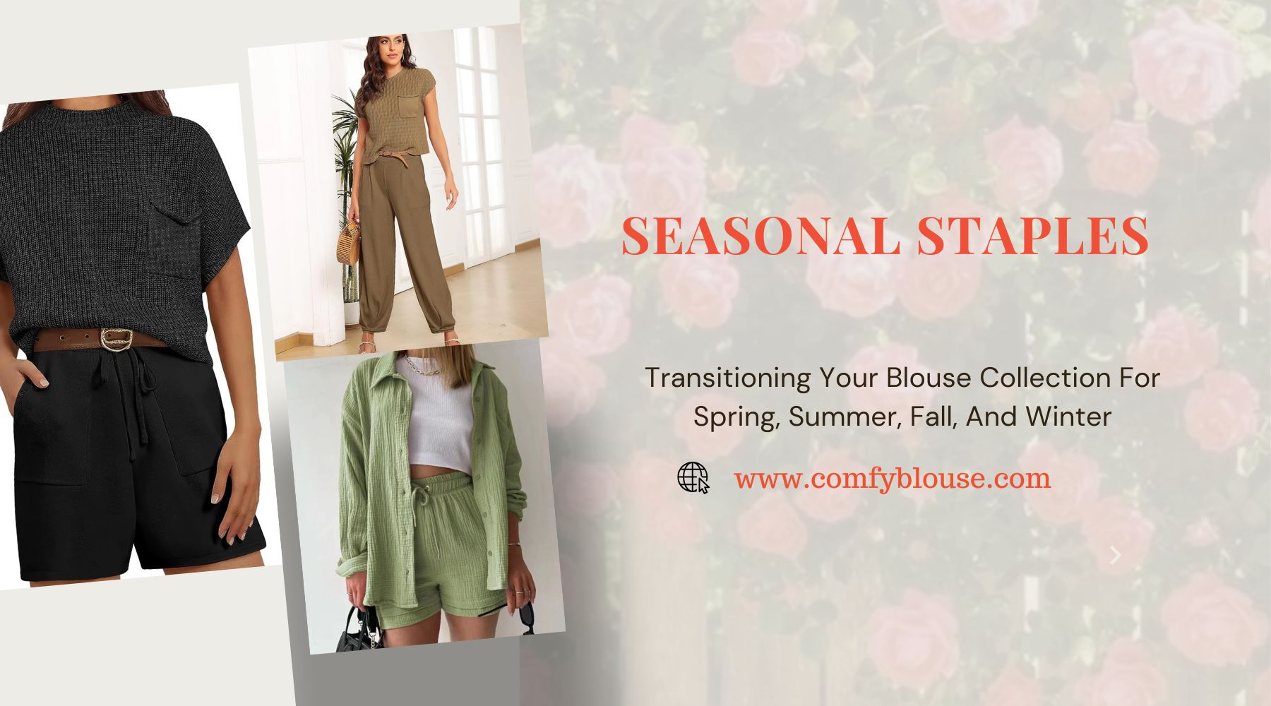Seasonal Staples: Transitioning Your Blouse Collection For Spring, Summer, Fall, And Winter