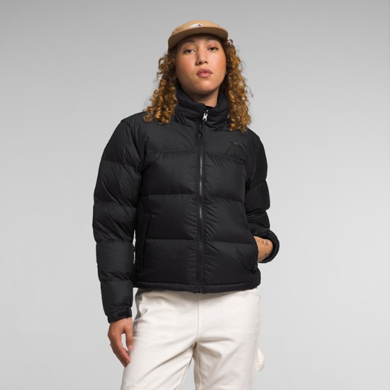 Puffer Jacket With Retro Inspired Design