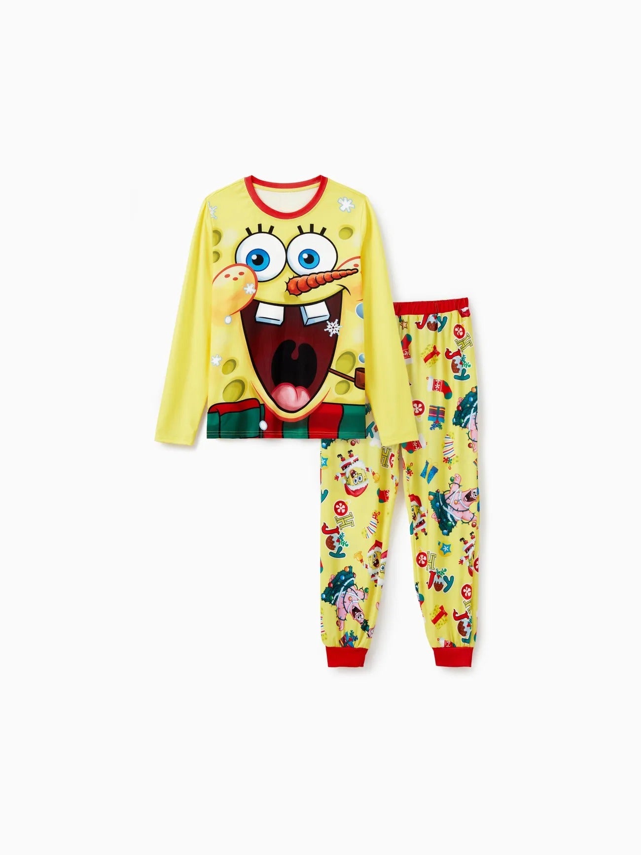 SpongeBob Family Matching Christmas Pajamas Set