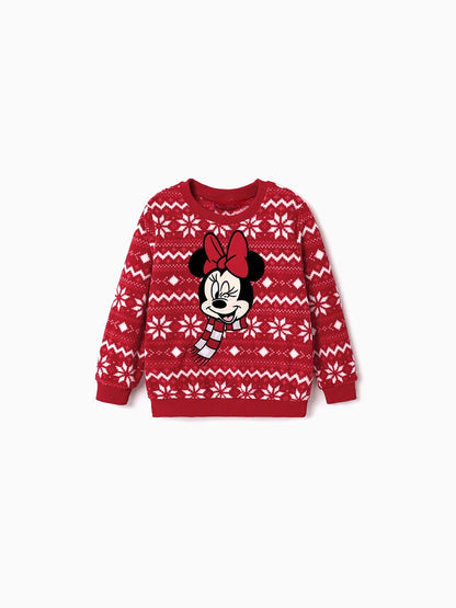 Mickey And Minnie Christmas Family Matching Sweater Set