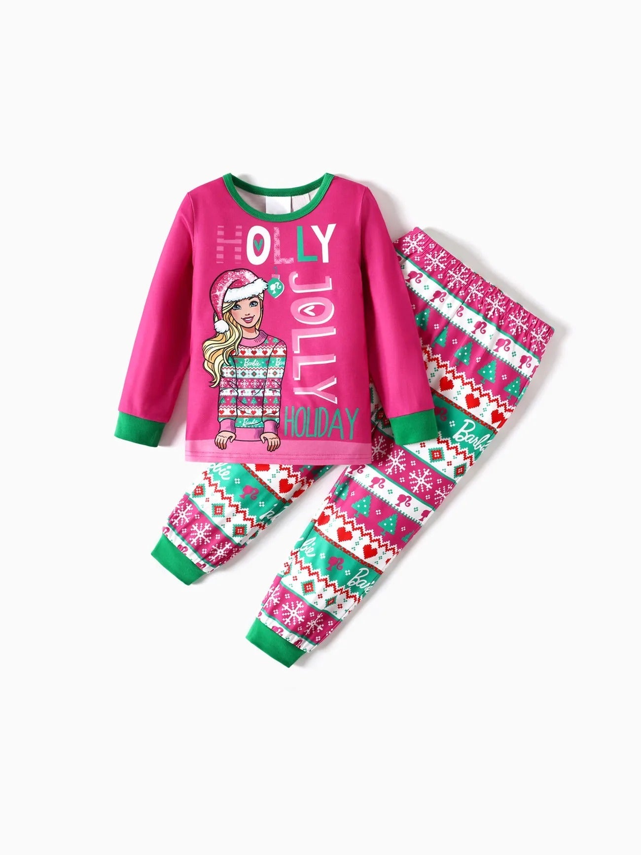 Barbie Printed Cozy Pajama Set