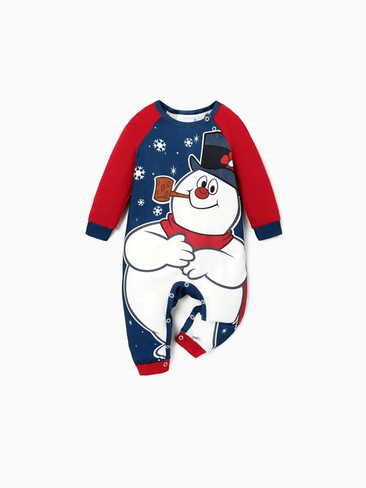 Frosty The Snowman Family Matching Pajamas Set