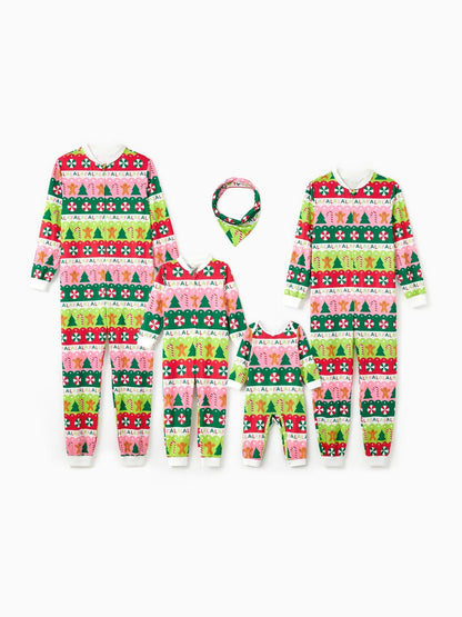 Festive Family Christmas Pajama Sets With Holiday Prints