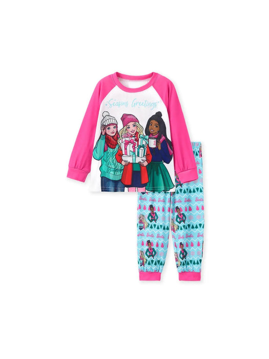 Barbie Christmas Mommy And Me Pajama Set