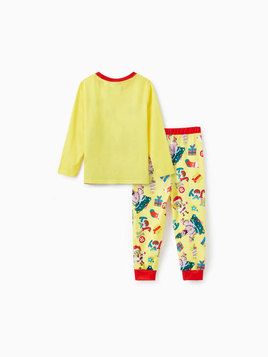 SpongeBob Family Matching Christmas Pajamas Set