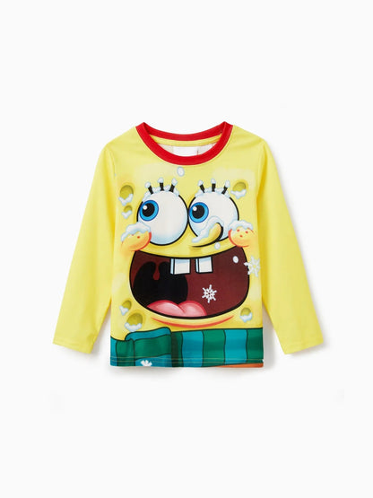 SpongeBob Family Matching Christmas Pajamas Set