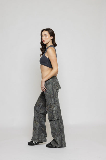 Unisex Camo Cargo Pants