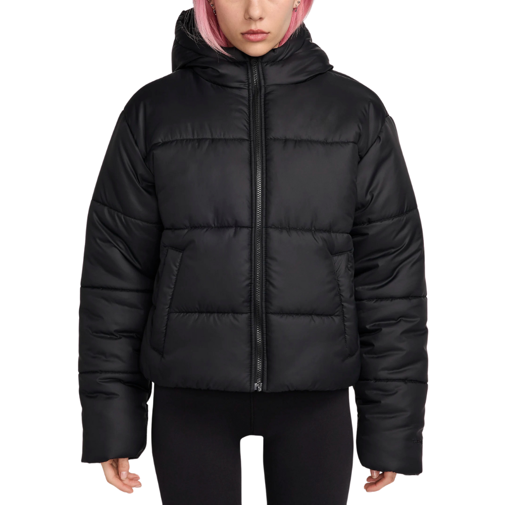 Insulated Quilted Hooded Puffer Jacket