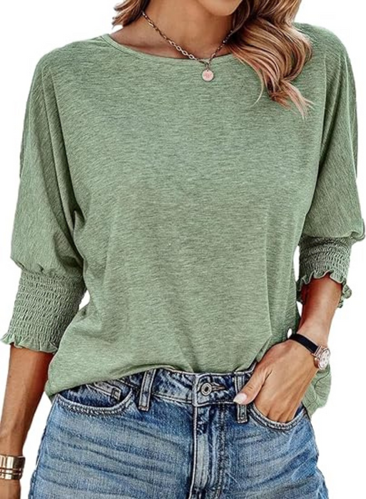 Casual Long Sleeve Blouse