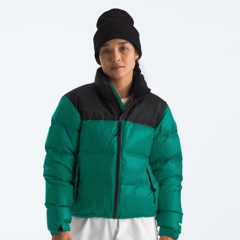 Puffer Jacket With Retro Inspired Design