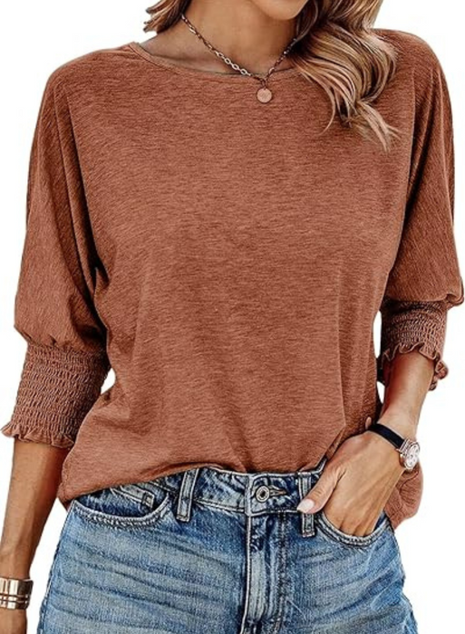 Casual Long Sleeve Blouse