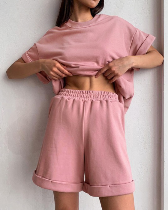 Two Piece Loose Outfit Sets