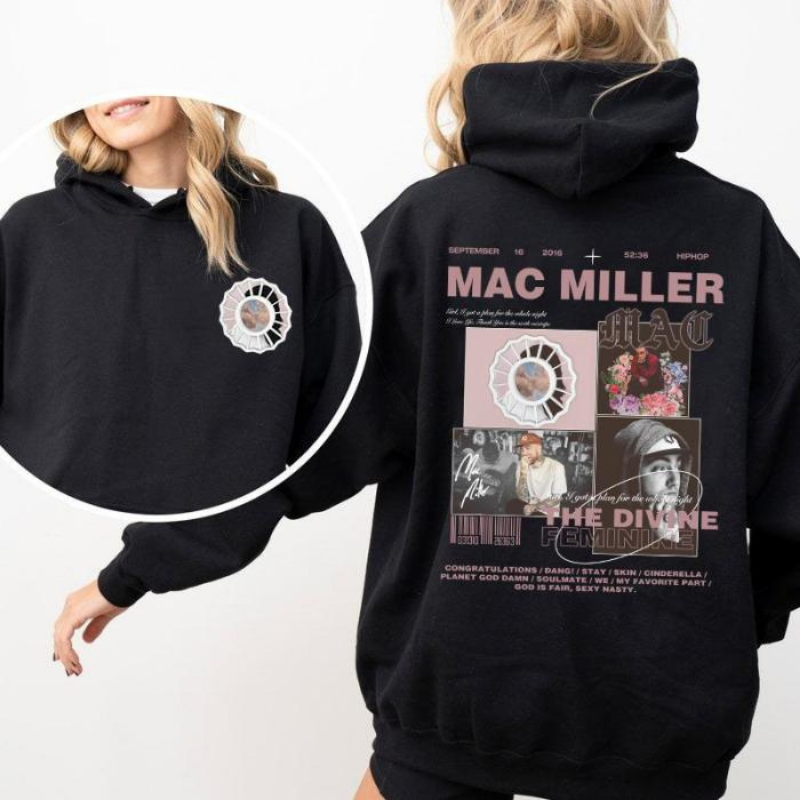 Oversized Hoodie With Graphic Back Design