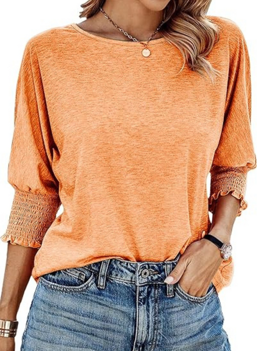 Casual Long Sleeve Blouse