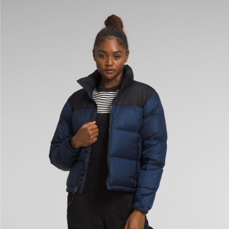 Puffer Jacket With Retro Inspired Design