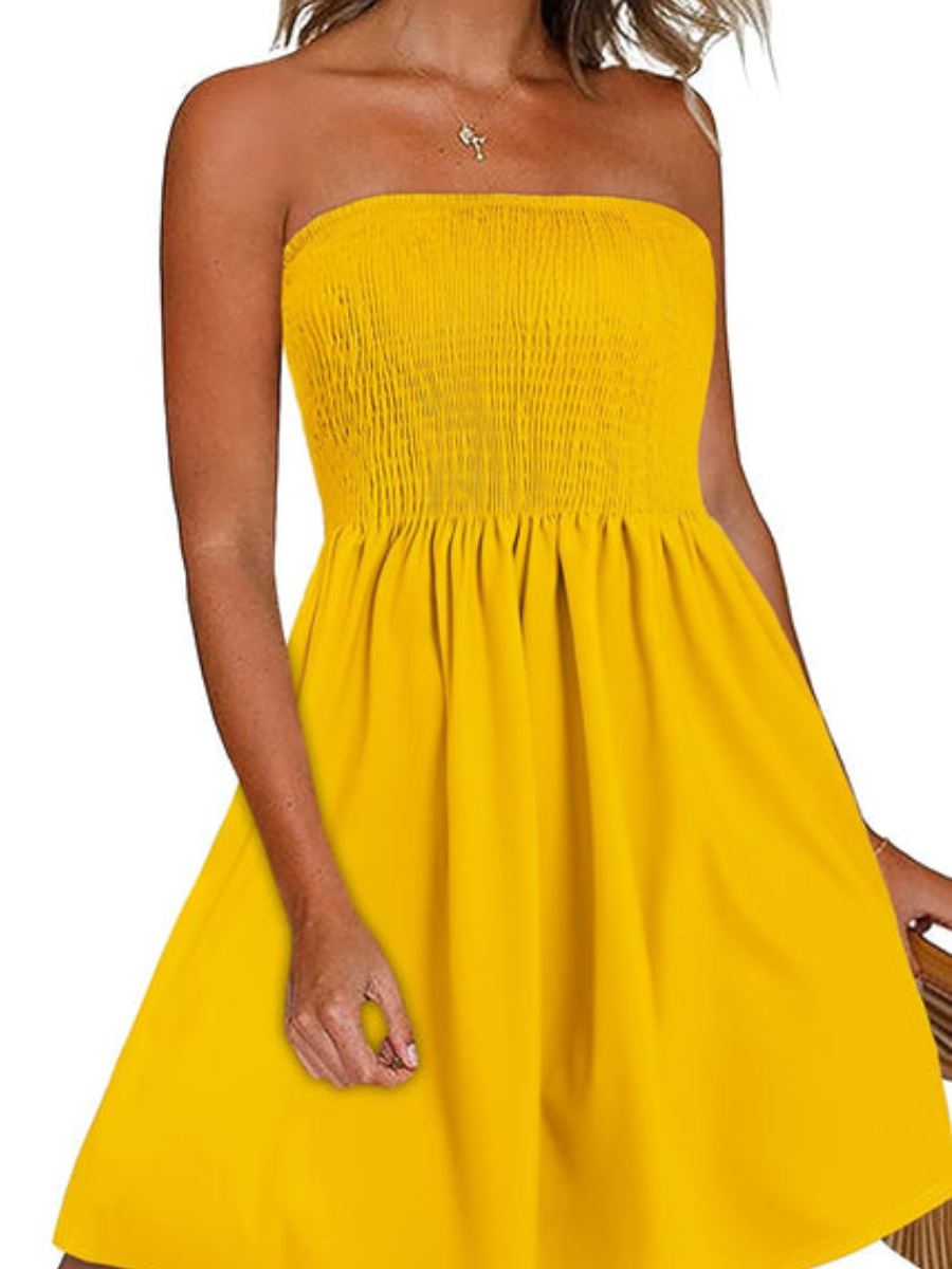 Cover Ups Strapless Summer Dresses