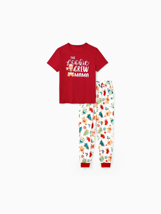 Family Matching Cookie Crew Pajama Set