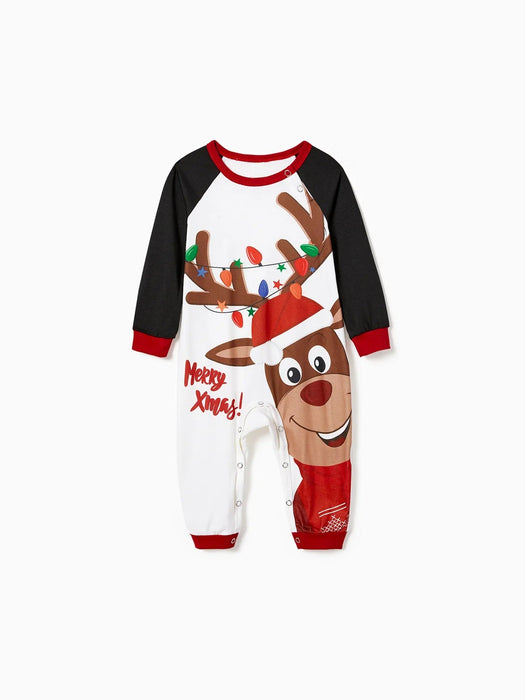 Reindeer Family Matching Christmas Pajama Set