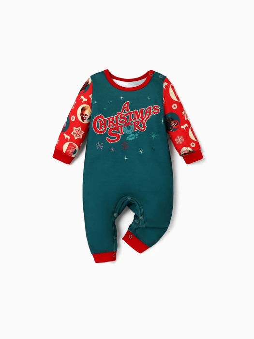 Christmas Story Printed Family Matching  Pajama Set