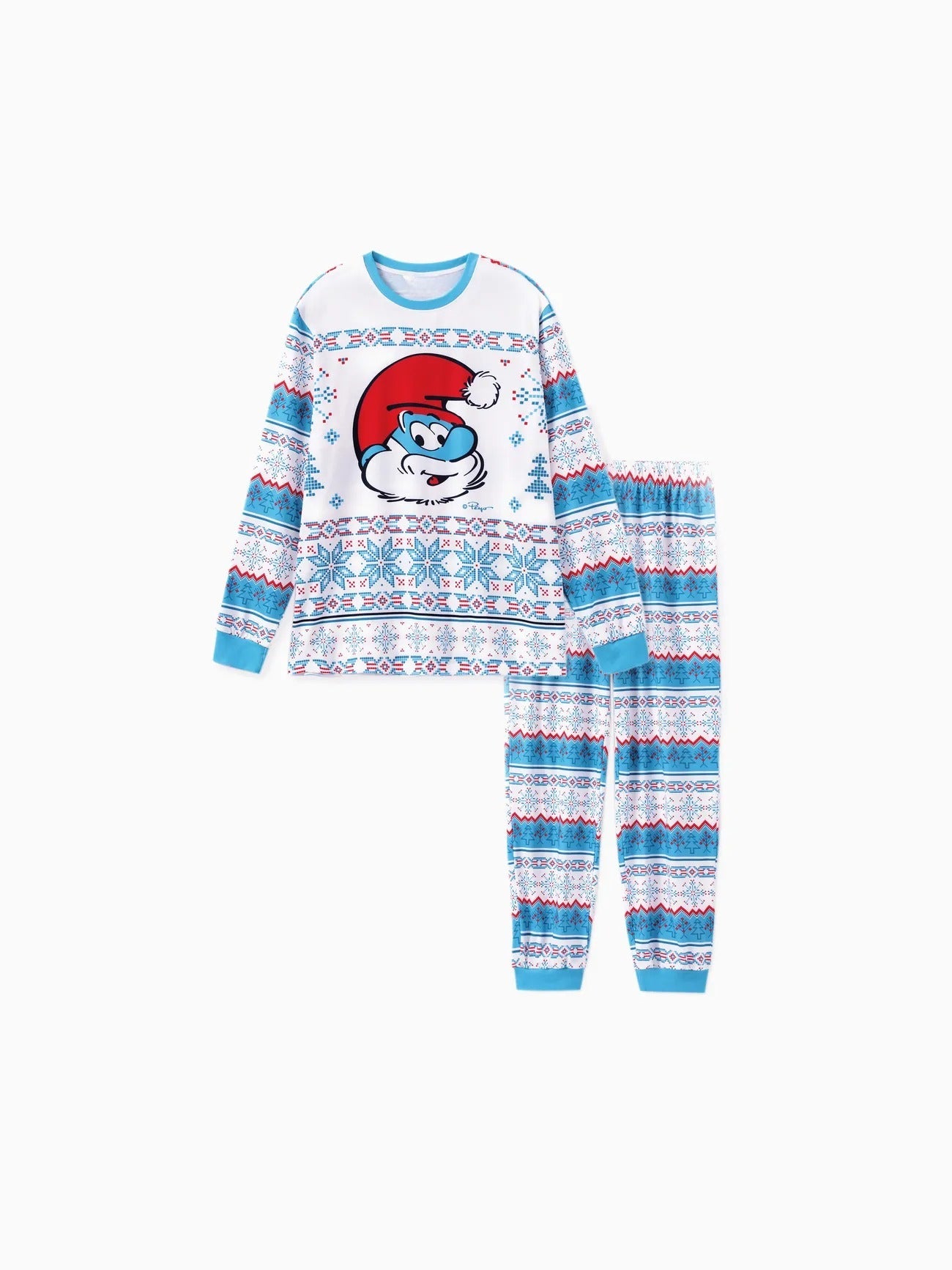 Santa Claus Printed Family Matching Pajama Set