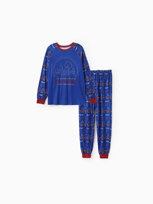 Harry Potter Theme Family Matching Christmas Pajama Set