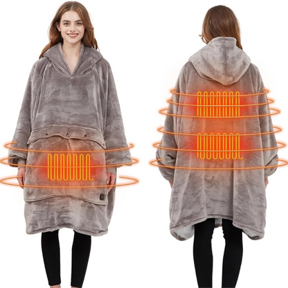 USB Heated Oversized Hoodie