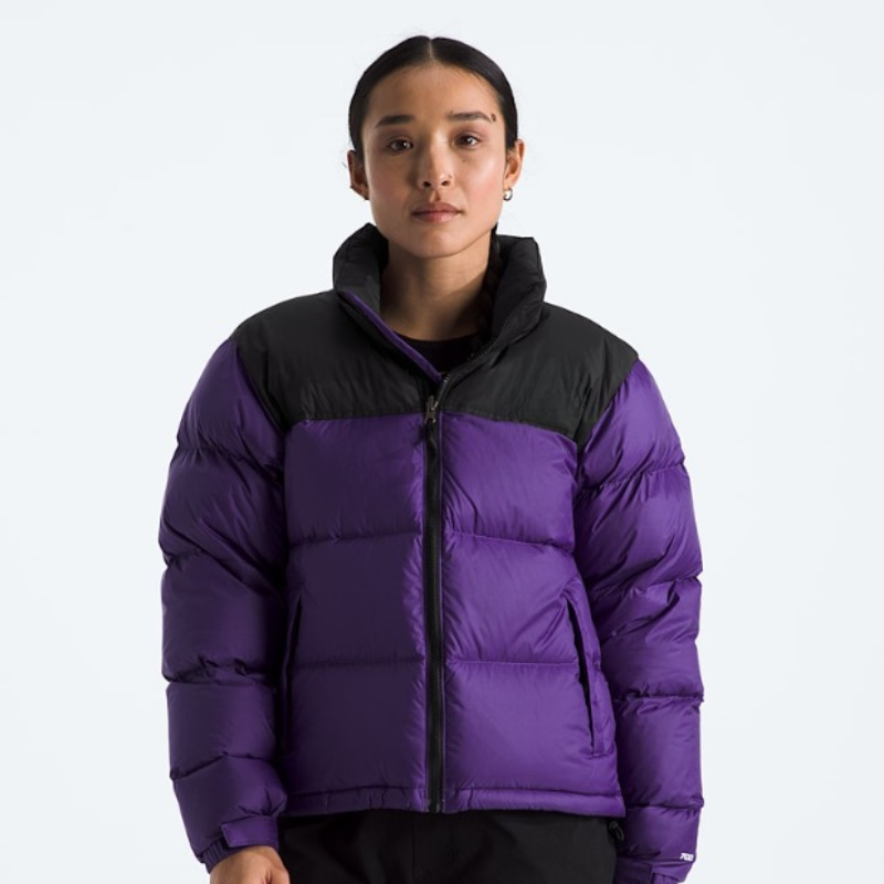 Puffer Jacket With Retro Inspired Design