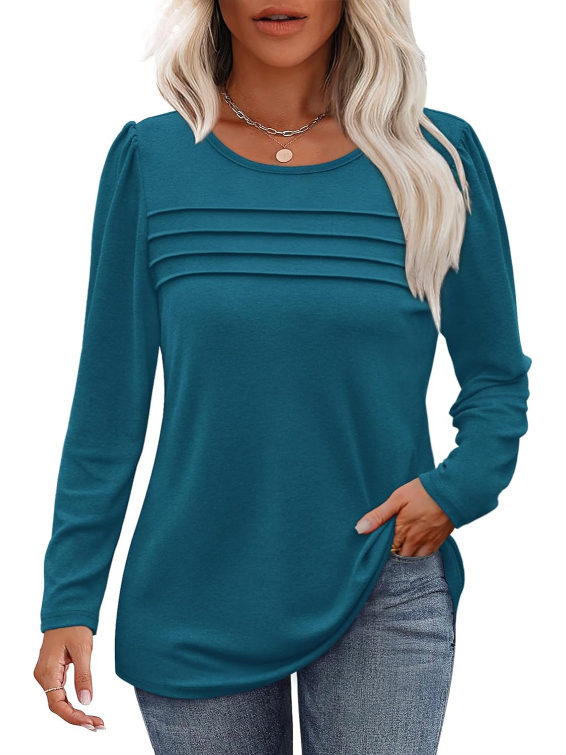 Long Sleeve Pullover Top