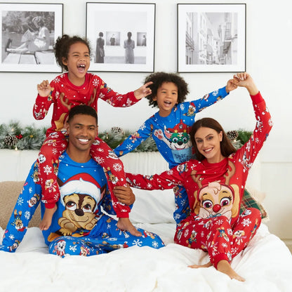 Cartoon Character Family Matching Pajama Set