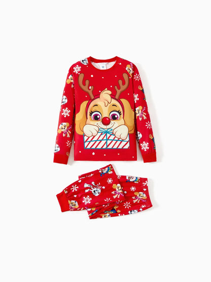 Cartoon Character Family Matching Pajama Set