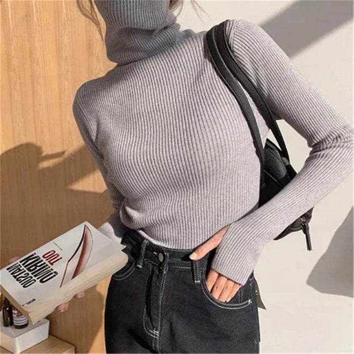 Casual Soft Knit Sweater