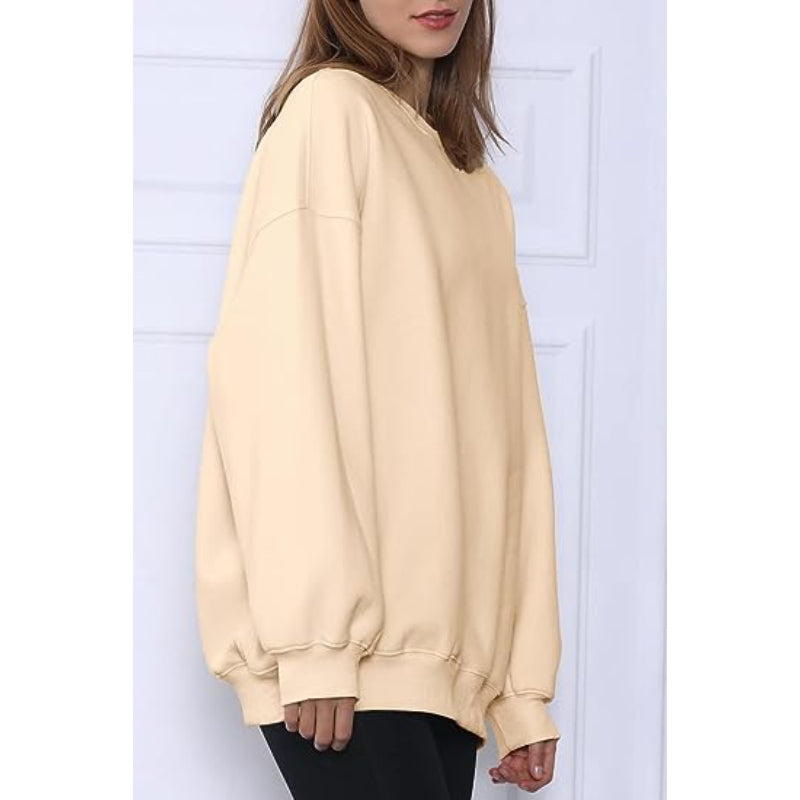 Casual Style Comfy Oversized Sweatshirts