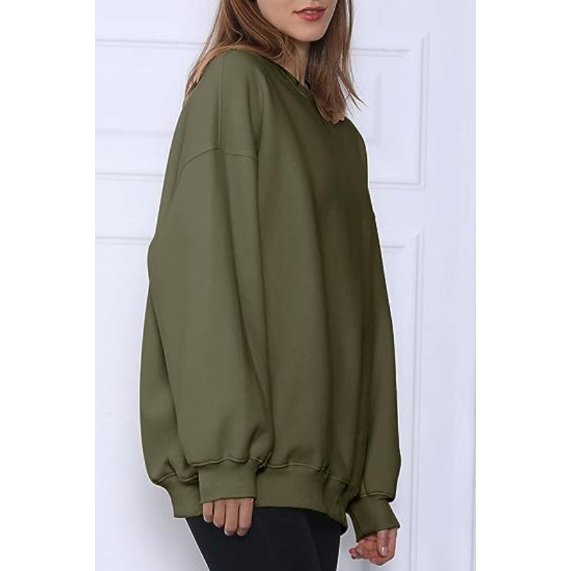 Casual Style Comfy Oversized Sweatshirts