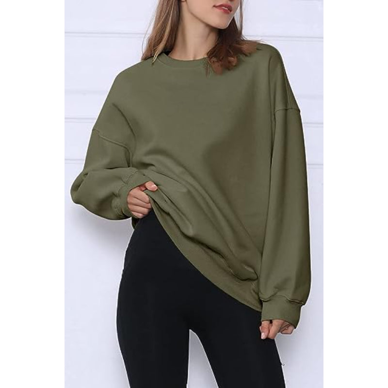 Casual Style Comfy Oversized Sweatshirts