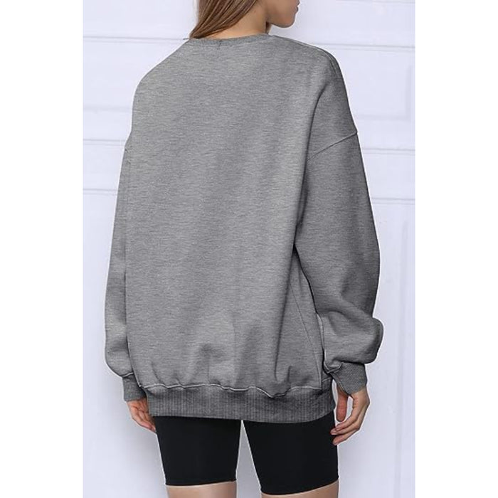 Casual Style Comfy Oversized Sweatshirts