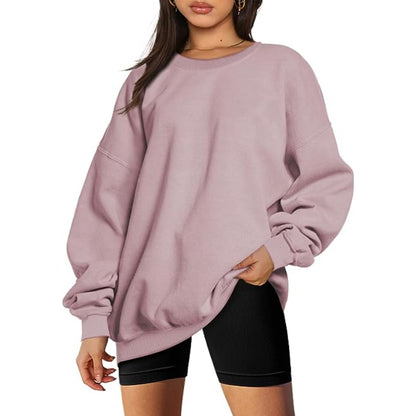 Casual Style Comfy Oversized Sweatshirts