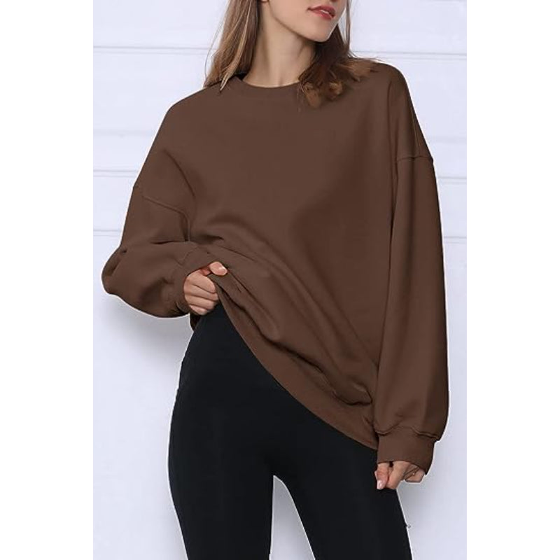 Casual Style Comfy Oversized Sweatshirts