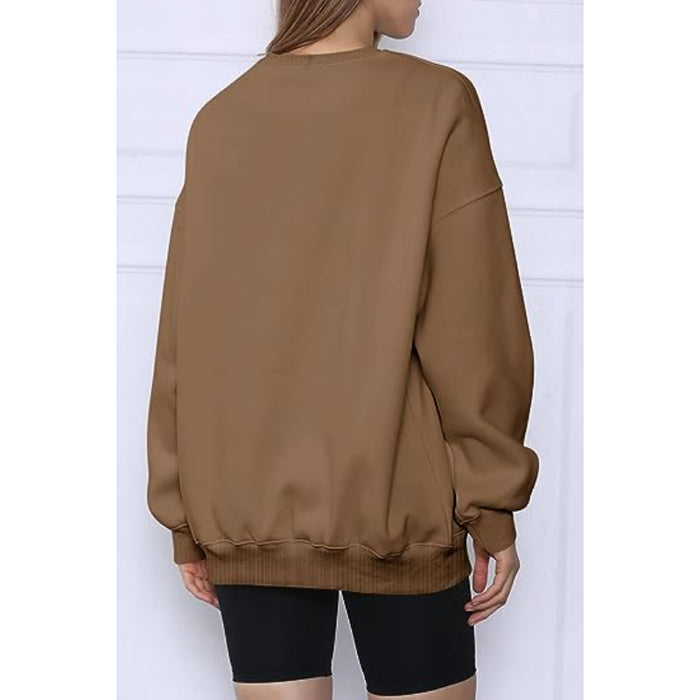 Casual Style Oversized Comfy Sweatshirts