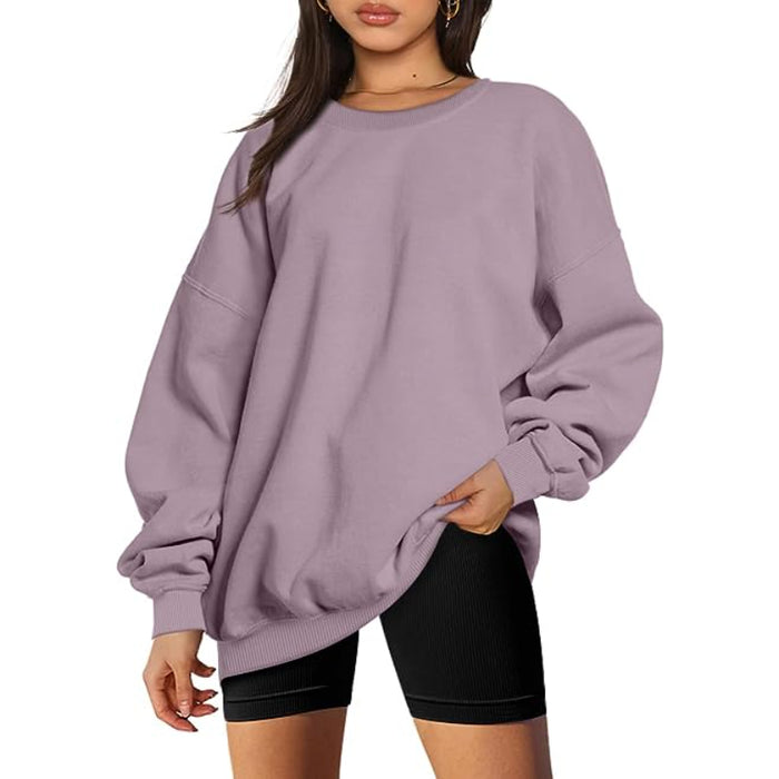 Casual Style Oversized Comfy Sweatshirts