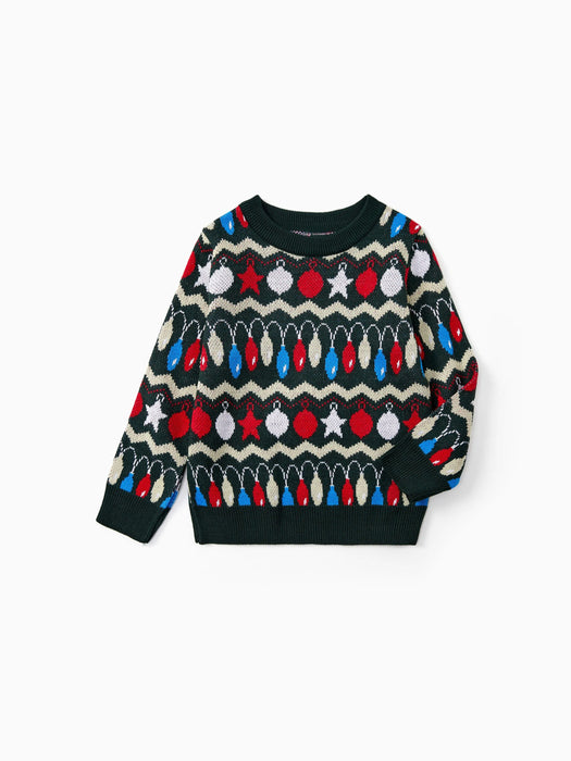 Christmas Lights Family Sweater