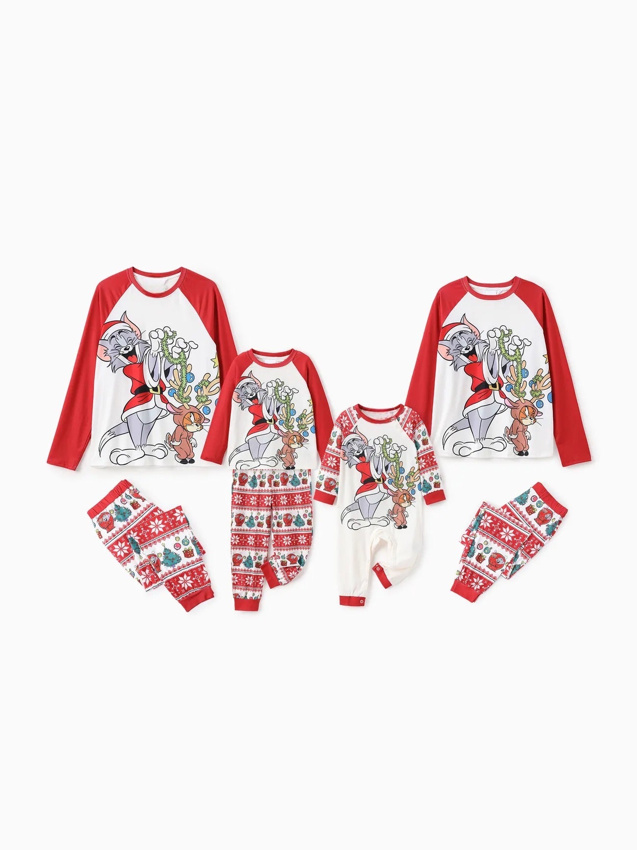 Christmas Tree Family Matching Pajama Set