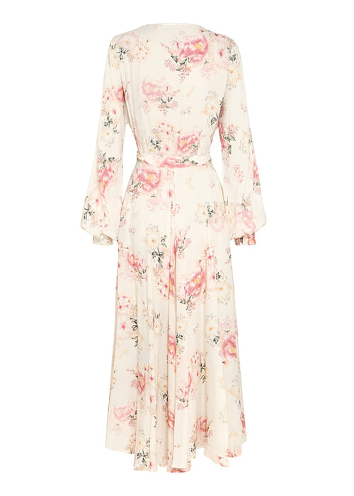 Elegant Floral Maxi Dress