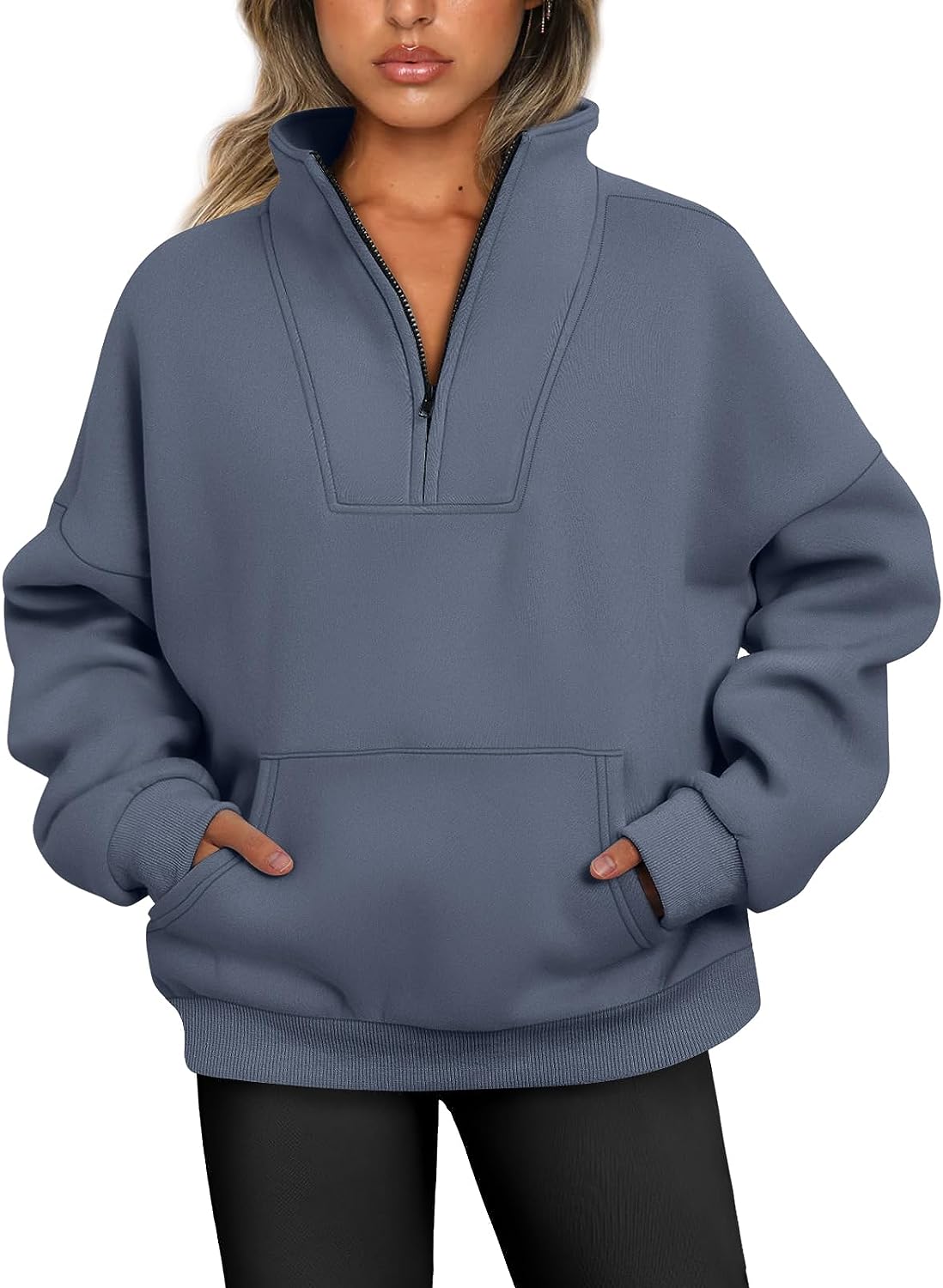 Half Zip Pullover Sweatshirts